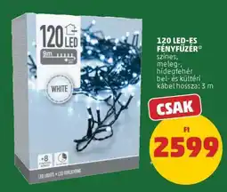 PENNY 120 LED-es fényfüzér ajánlat