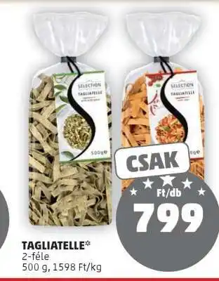 PENNY Tagliatelle ajánlat