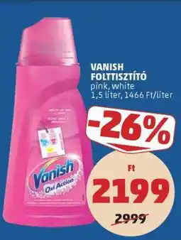 PENNY Vanish Folttisztító ajánlat