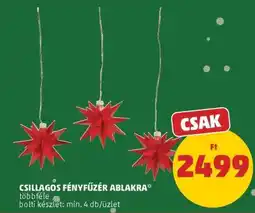 PENNY Csillagos fényfüzér ablakra ajánlat