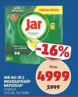 PENNY Jar All in 1 Mosogatógép Kapszula ajánlat