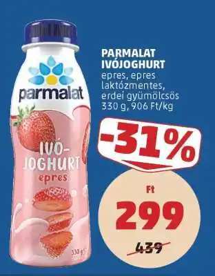 PENNY PARMALAT Ivójoghurt ajánlat