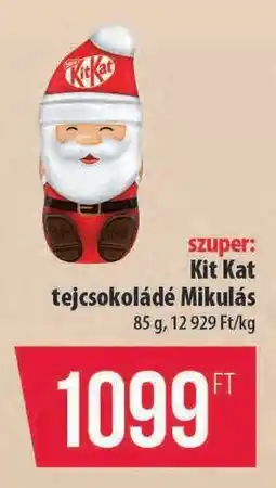Coop Kit Kat tejcsokoládé Mikulás ajánlat