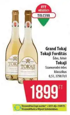 Coop Grand Tokaj Tokaji Fordítás ajánlat