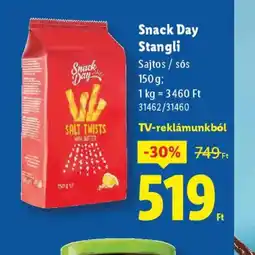 Lidl Snack Day Stangli ajánlat