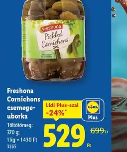 Lidl Freshona Cornichons ajánlat