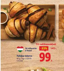 Lidl Fahéjas tekercs ajánlat