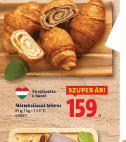 Lidl Mézeskalácsos tekercs ajánlat