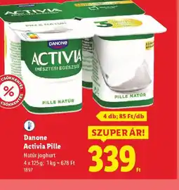 Lidl Danone Activia Pille ajánlat