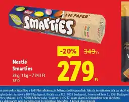 Lidl Nestlé Smarties ajánlat