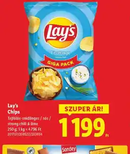 Lidl Lay's Chips ajánlat