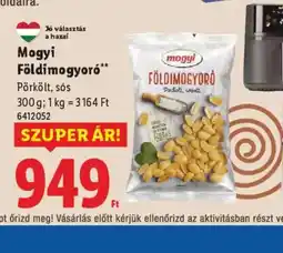 Lidl Mogyi Földimogyor ajánlat