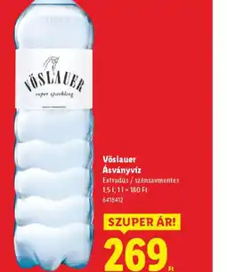 Lidl Vöslauer Ásványvíz ajánlat
