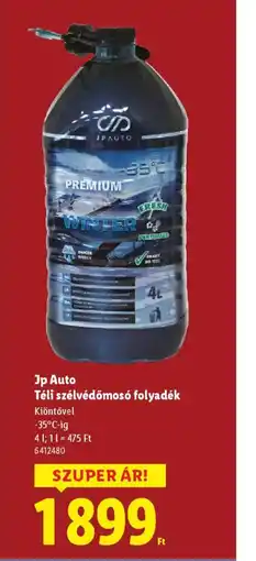 Lidl Jp Auto Téli szélvédőmos folyadék ajánlat