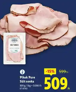 Lidl Pikok Pure Sült sonka ajánlat