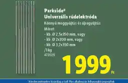 Lidl Parkside® Univerzális rúdelektrda ajánlat