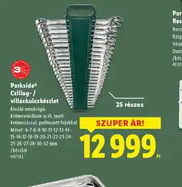 Lidl Parkside Csillag- / villáskulcskészlet ajánlat