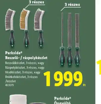Lidl Parkside® Reszelő- / ráspolykészlet ajánlat