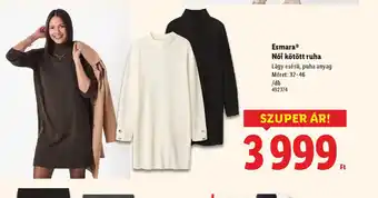 Lidl Esmara Női kötött ruha ajánlat