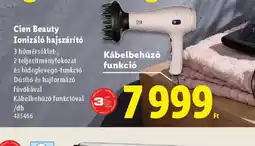 Lidl Clen Beauty Ionizál hajszárít ajánlat