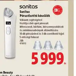 Lidl Sanitas Prustisztít készülék ajánlat