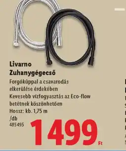 Lidl Livarno Zuhanygécső ajánlat