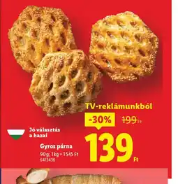 Lidl Gyros párna ajánlat