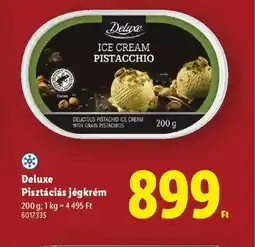 Lidl Deluxe Pisztáciás jégkrém ajánlat