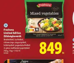 Lidl Freshona Limited Edition Zöldségkeverék ajánlat