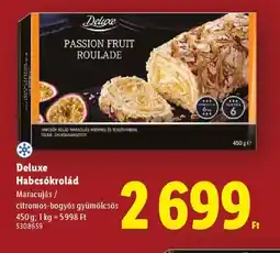 Lidl Deluxe Habcskrlád ajánlat
