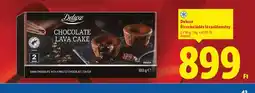 Lidl DELUXE Étcsokoládés lávasütemény ajánlat