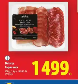 Lidl Deluxe Tapas mix ajánlat
