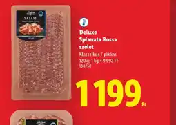 Lidl Deluxe Spianata Rossa szelet ajánlat