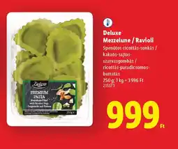 Lidl Deluxe Mezzelune / Ravioli ajánlat