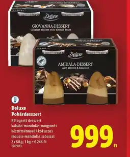 Lidl Deluxe Pohárdesszert ajánlat