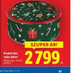 Lidl Eredeti dán vajas keksz ajánlat