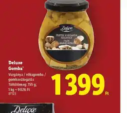 Lidl Deluxe Gomba ajánlat