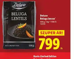 Lidl Deluxe Beluga lencse ajánlat