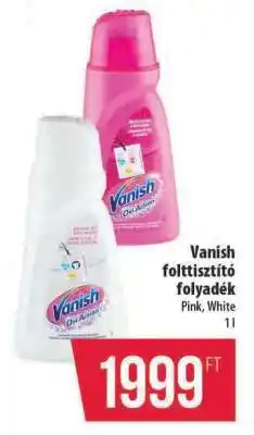 Coop Vanish folttisztító folyadék ajánlat
