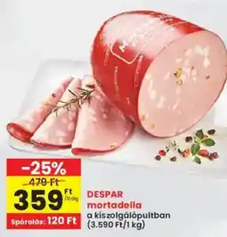 Interspar DESPAR mortadella ajánlat
