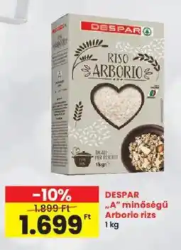 Interspar „A” minőségű Arborio rizs ajánlat