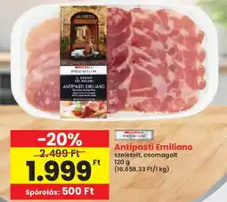 Interspar Antipasti Emiliano ajánlat