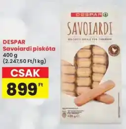 Interspar DESPAR Savoiardi piskóta ajánlat