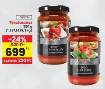 Interspar Tésztaszósz ajánlat