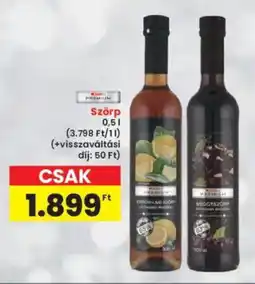 Interspar Szörp ajánlat