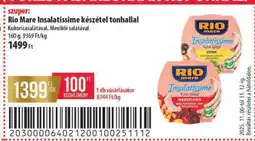 Coop Rio Mare Insalatissime készétel tonhallal ajánlat