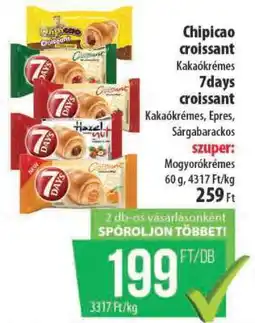 Coop Chipicao croissant / 7days croissant ajánlat