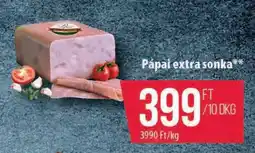 Coop Pápai Extra Sonka ajánlat