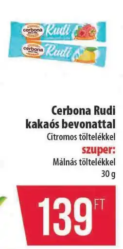 Coop Cerbona Rudi kakaós bevonattal ajánlat