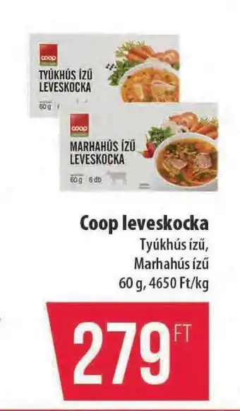 Coop Coop leveskocka ajánlat